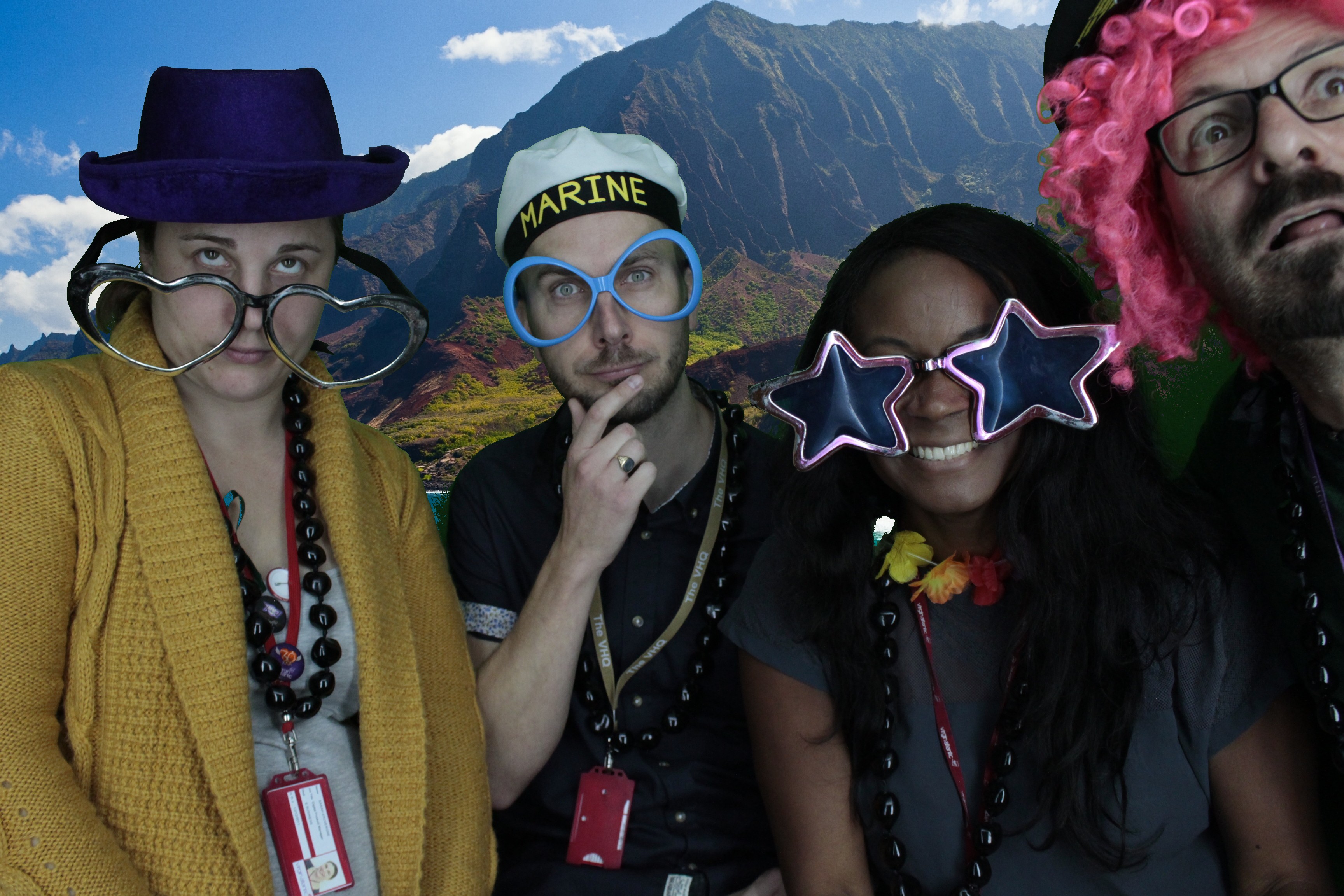 Hawaii Theme Virgin Holidays | View more photos from the event at gallery.myphotoboothexperience.co.uk/u/MyPhotoBoothExperienceLtd/Hawaii-Theme-Virgin-Holidays